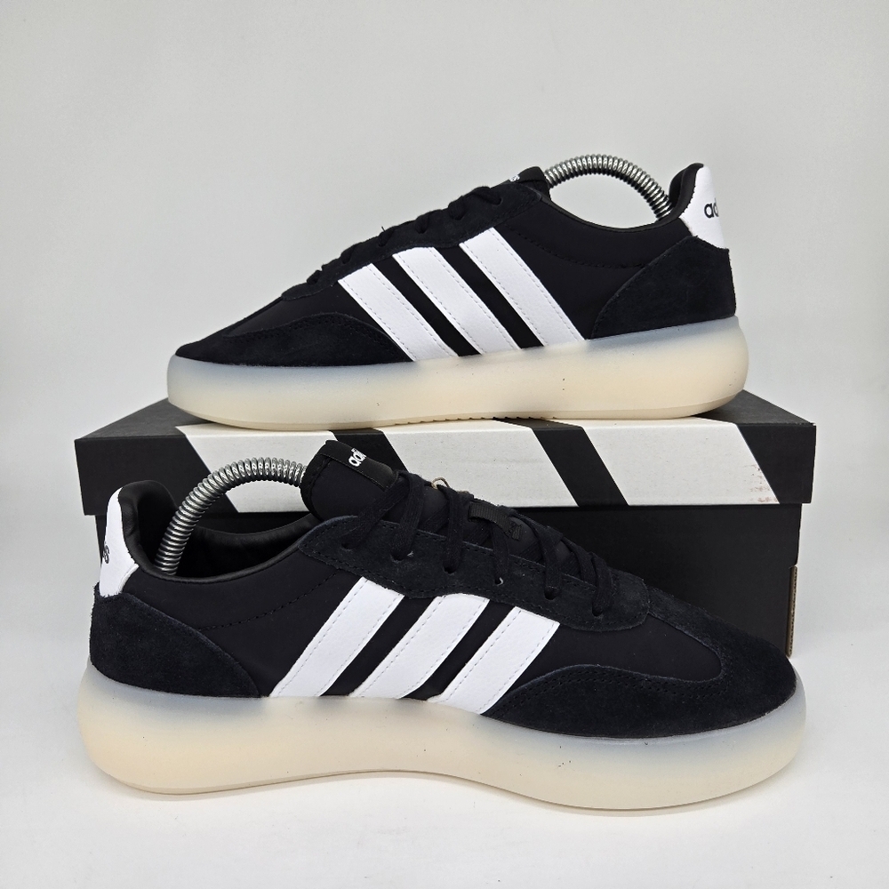New Adidas Barreda Decode Core Black Cloud White Women's Shoes Size 9 - Picture 6 of 8